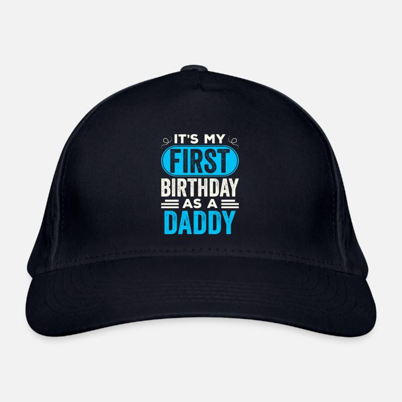 Mein Erster Geburtstag Als Papi Geburtstagsfeier Bio-Baseballkappe