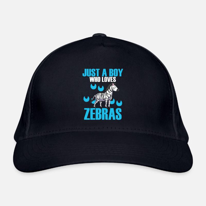 Zebra Organic Baseball Cap