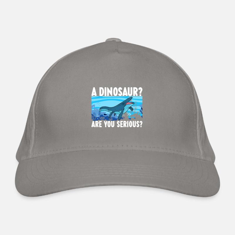Mosasaurus Dinosaur Organic Baseball Cap