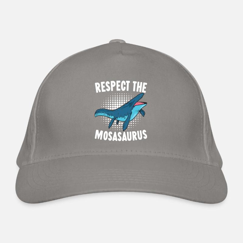 Mosasaurus Dinosaur Organic Baseball Cap