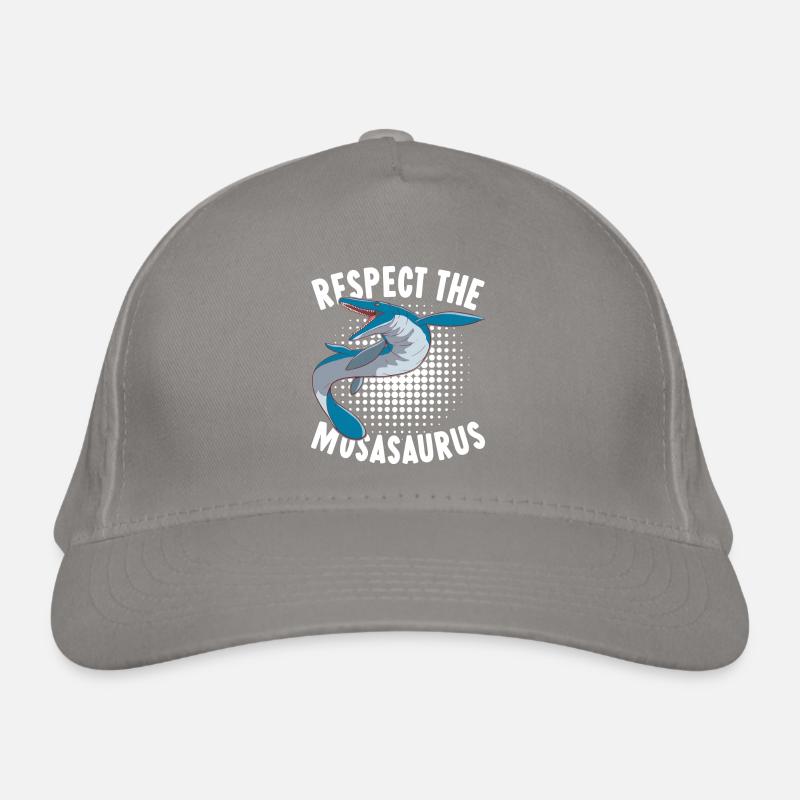 Mosasaurus Dinosaur Organic Baseball Cap