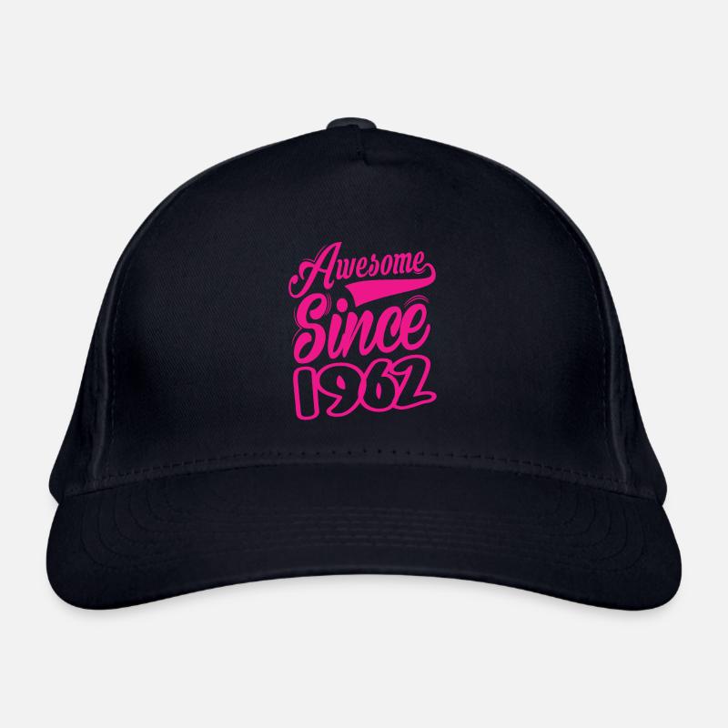 Awesome Since 1962 Organic Baseball Cap