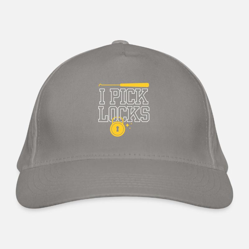 I Pick Locks Lock Picking Knacker Lock Organic Baseball Cap