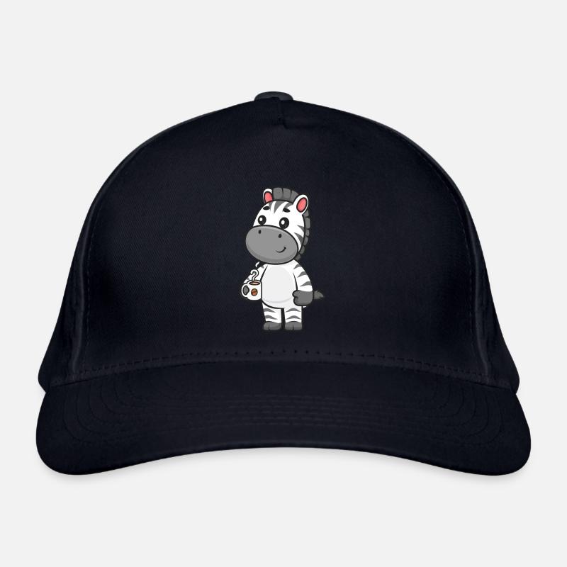 Zèbre Casquette classique bio