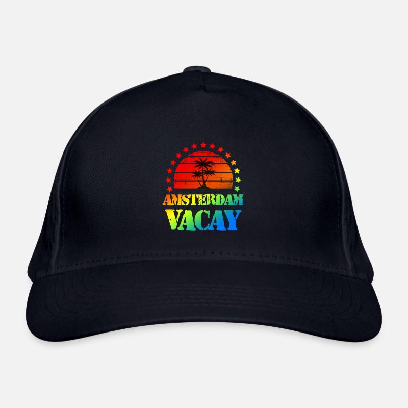 Vacances Amsterdam Casquette classique bio