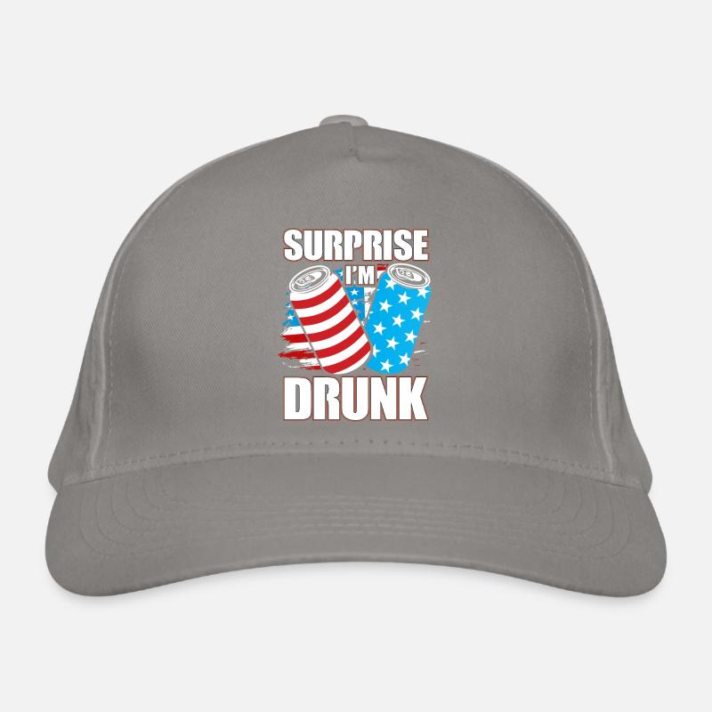 Surprise I'm drunk Bio-Baseballkappe