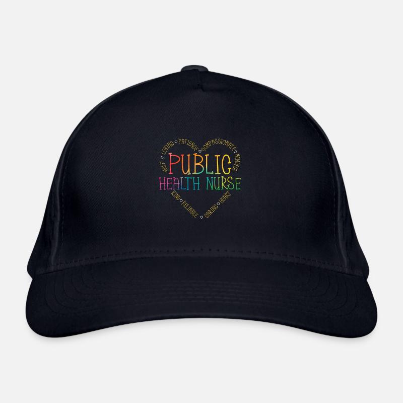 Infirmière de santé publique Agent de santé Épidémiologiste Casquette classique bio