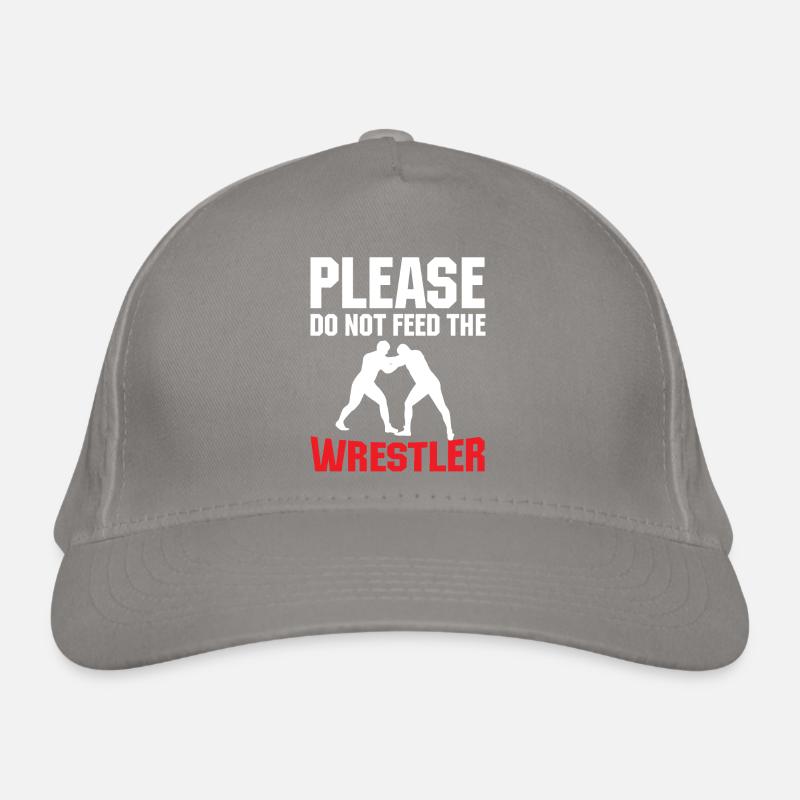 Bitte Füttern Sie Den Wrestler Nicht Bio-Baseballkappe