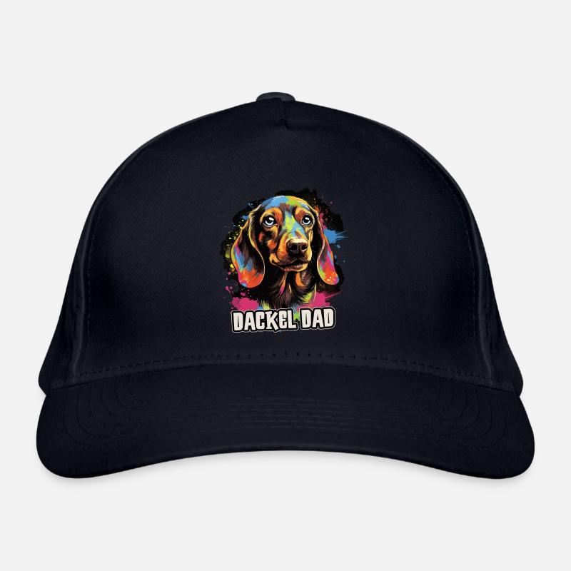 Dackel Hund Geschenk Spruch Bio-Baseballkappe