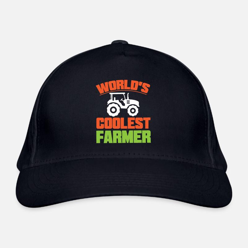 Der Coolste Bauer Der Welt Bio-Baseballkappe