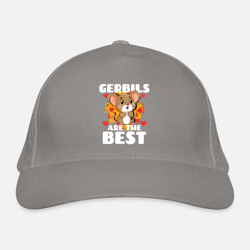 Gerbil Mouse Gift Organic Baseball Cap