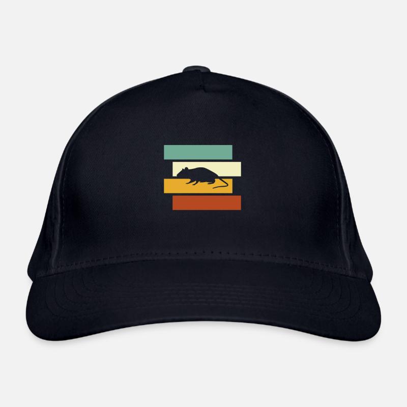 Mouse Retro Organic Baseball Cap