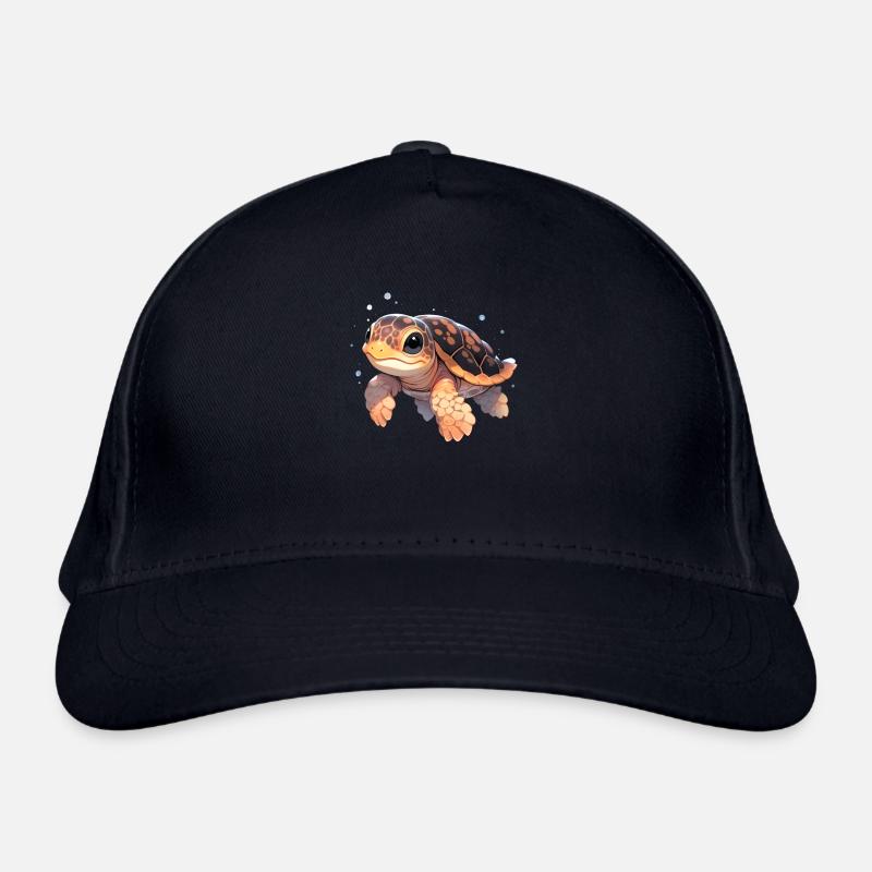Schildkröte Bio-Baseballkappe