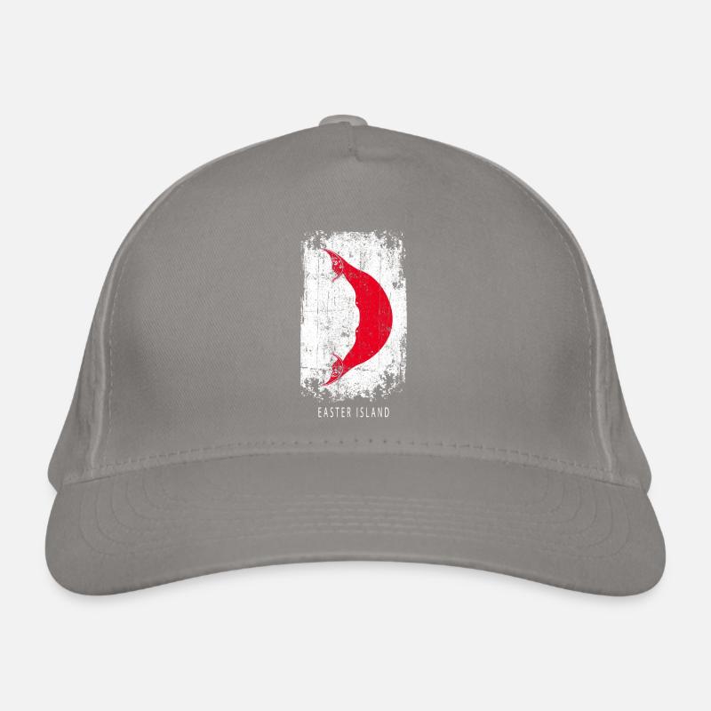 Souvenir Mit Der Landflagge Von Easter Island Bio-Baseballkappe