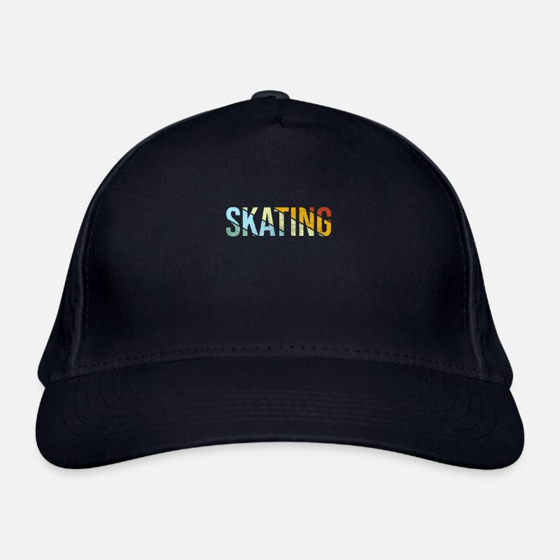 Skating Retro Organic Baseball Cap