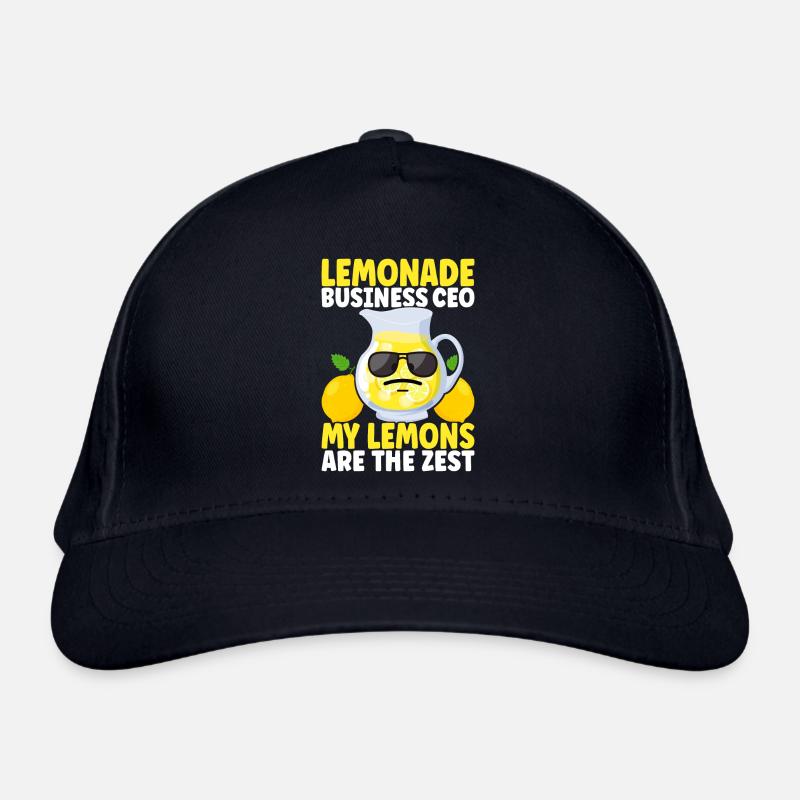 Stand de limonade Lemonade - Casquette classique bio - marine