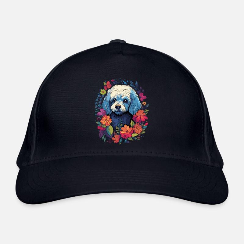 Bichon Frise Dog Gift Organic Baseball Cap