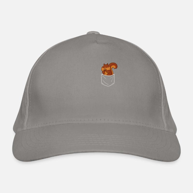 Squirrel Tree Squirrel Organic Baseball Cap