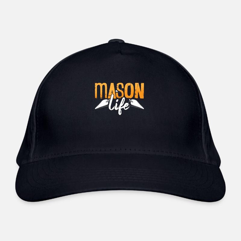 Concrete Finisher Mason Life Masonry Concreter Organic Baseball Cap