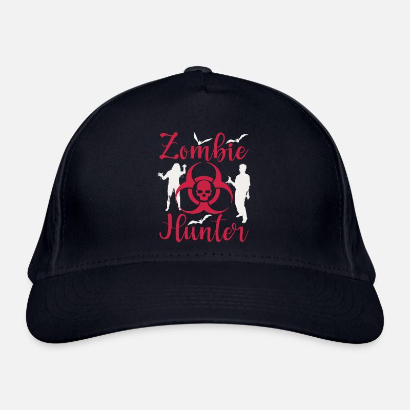 Zombie Hunter Halloween Zombie Jäger Casquette classique bio