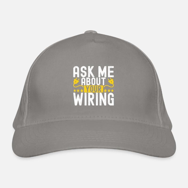 Électricien Technicien en électronique Casquette classique bio