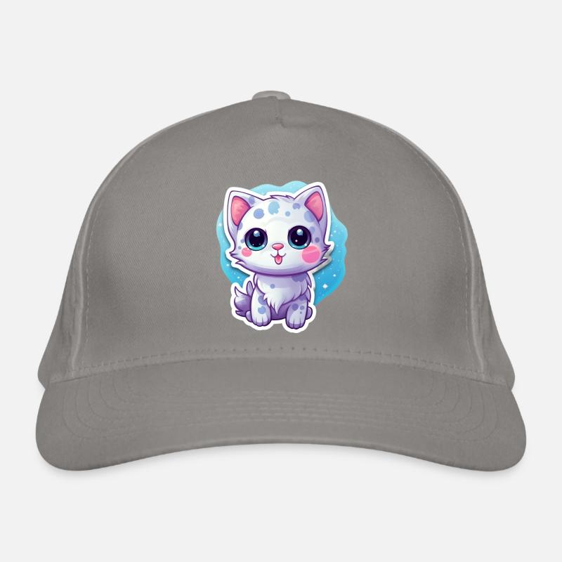 "Space Kitty: Floatastic & Adorable!" Bio-Baseballkappe