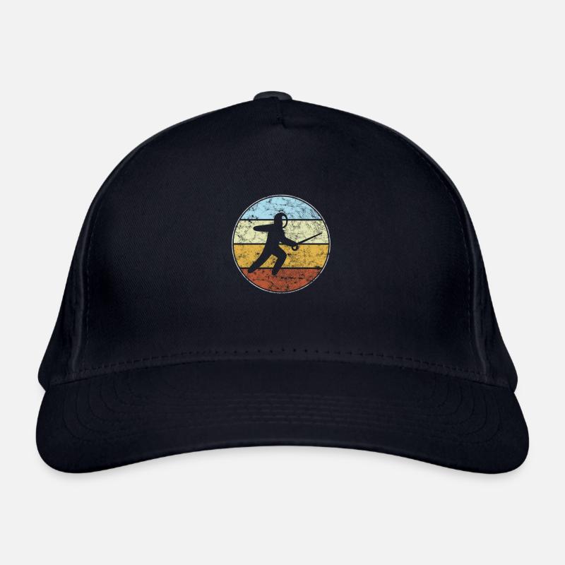 Escrime Rétro Casquette classique bio