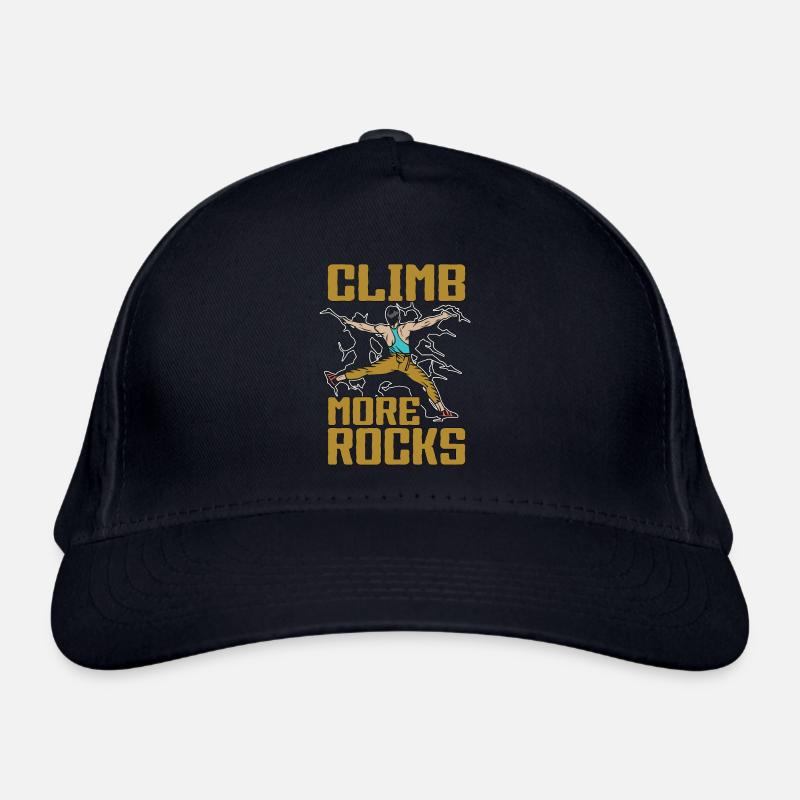 Escalade Escalade Plus de rochers Escalade Casquette classique bio