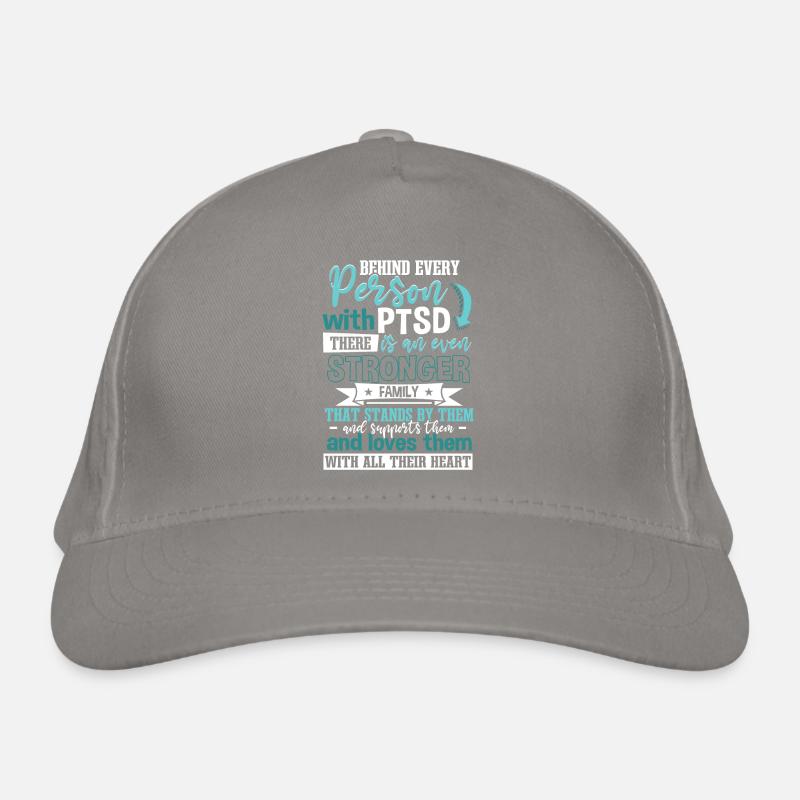 PTSD Support Organic Baseball Cap