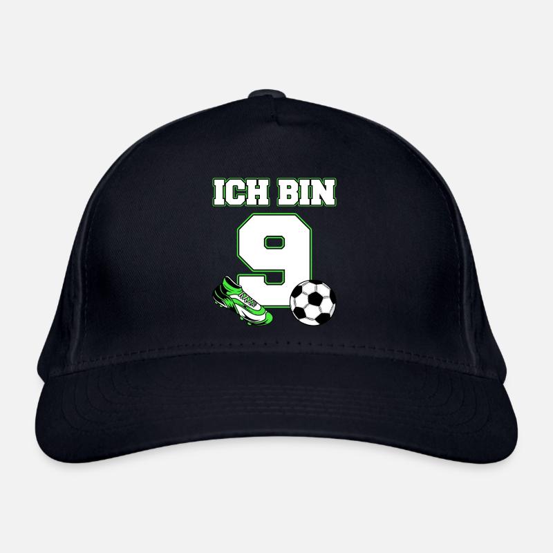 Geschenk 9 Jahre Geburtstagskind Bio-Baseballkappe