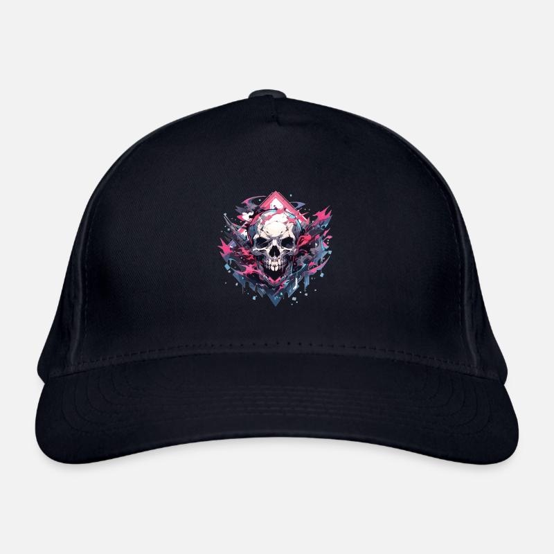 Skull Organic Baseball Cap