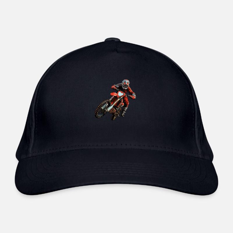 Off-road motorcycle Organic Baseball Cap