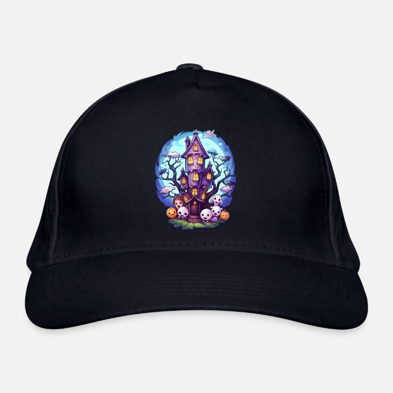Maison hantée d’anime Casquette classique bio