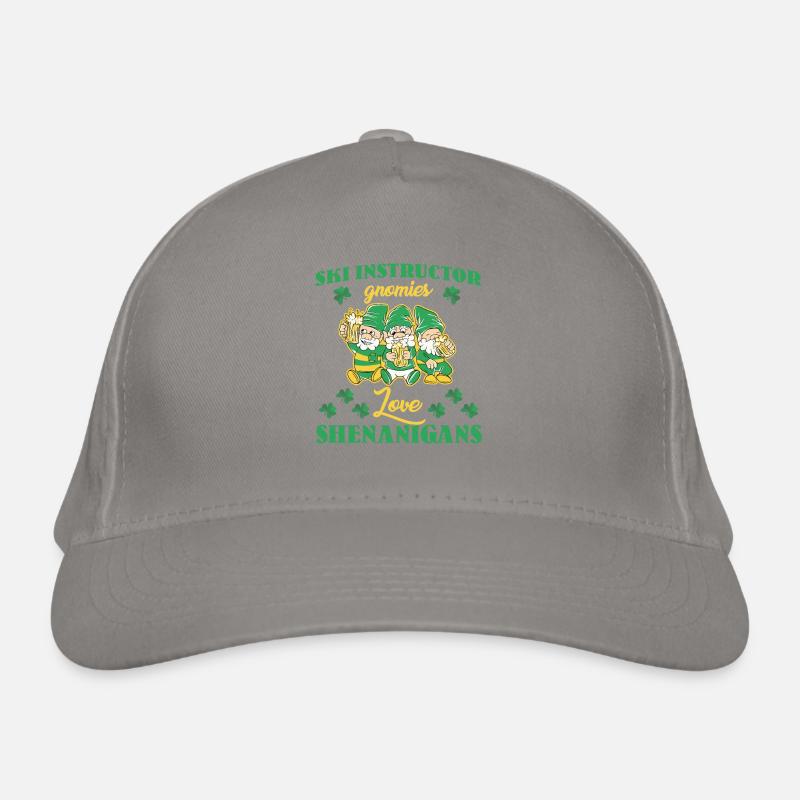 Skilehrerzwerge St. Patrick's Day Bio-Baseballkappe