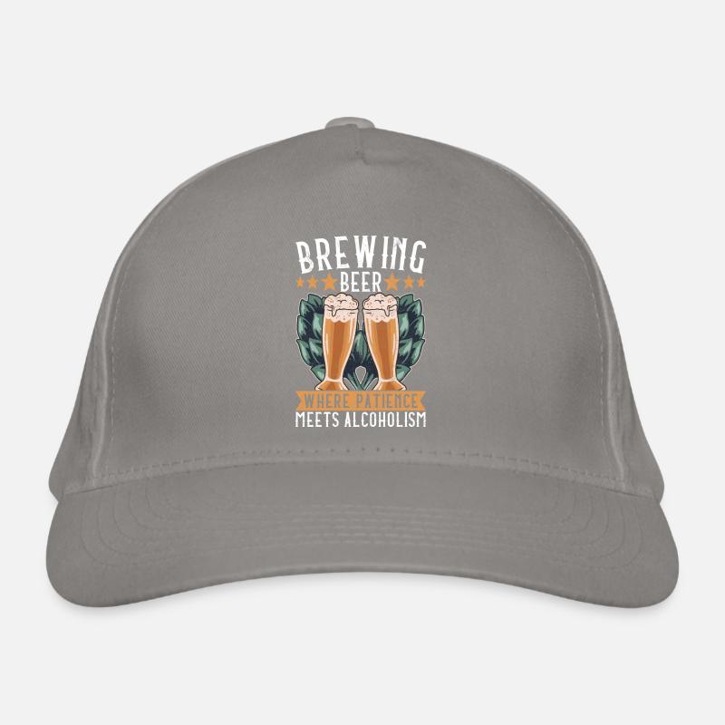 Bierbrauer Bier Brauen Bio-Baseballkappe