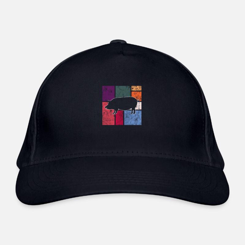 Cochon Casquette classique bio