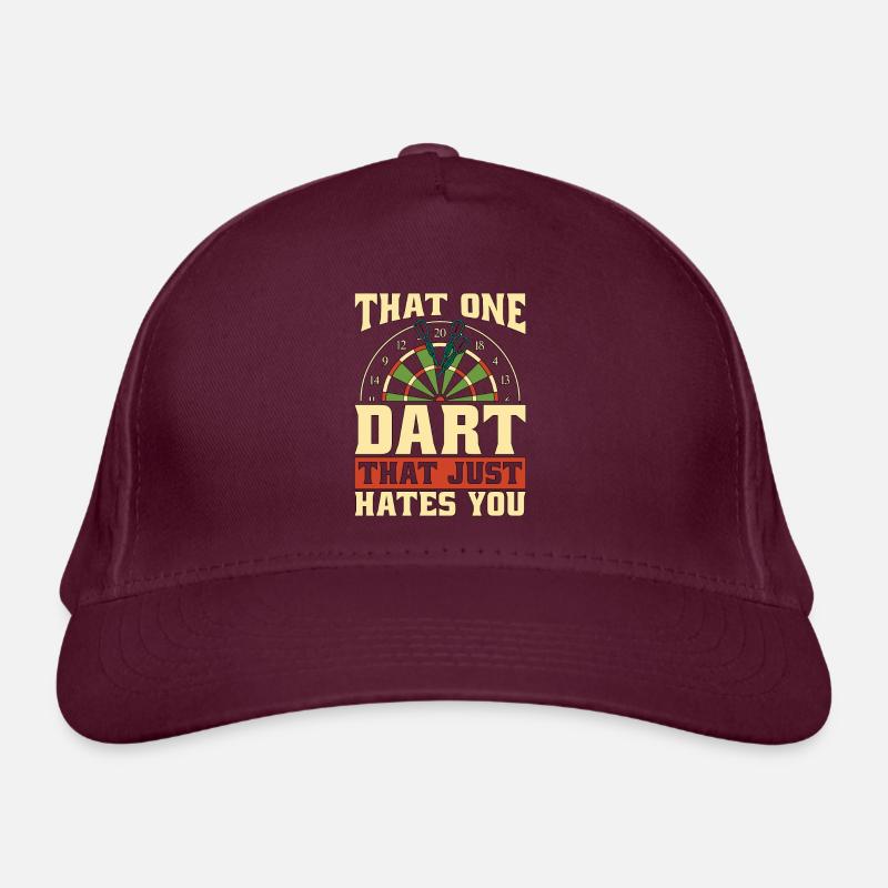 Fléchettes qu’une fléchette qui vient de jouer une fléchette Darter Casquette classique bio