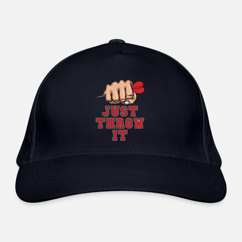 Les fléchettes le lancent Darting Bullseye Dart Player Casquette classique bio