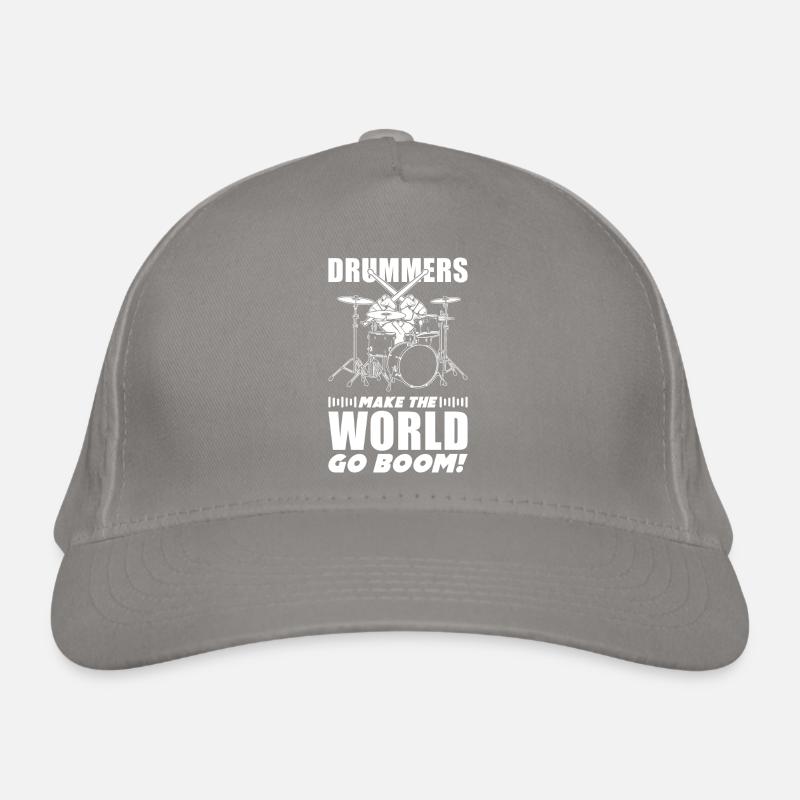 Drummer Quote Gift Drums Organic Baseball Cap