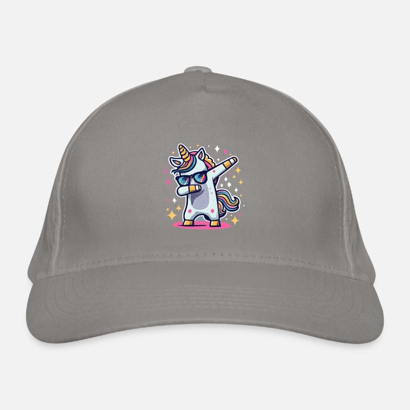 Dab Dabbing Licorne Dabbing Danse de la licorne Casquette classique bio
