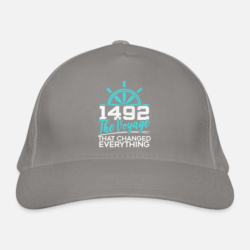 1492: The journey that changed everything Organic Baseball Cap