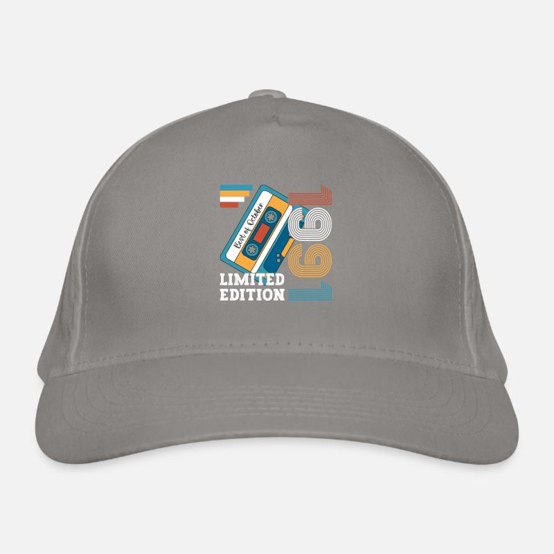 32e anniversaire octobre millésime 1991 cassette Casquette classique bio