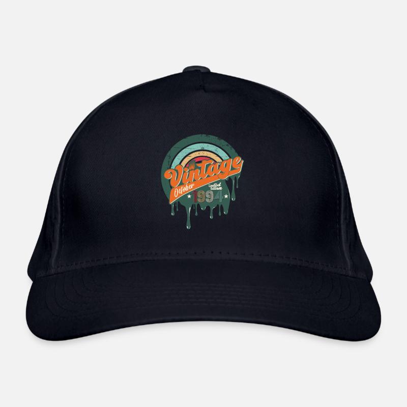 29th Birthday Vintage October 1994 Organic Baseball Cap