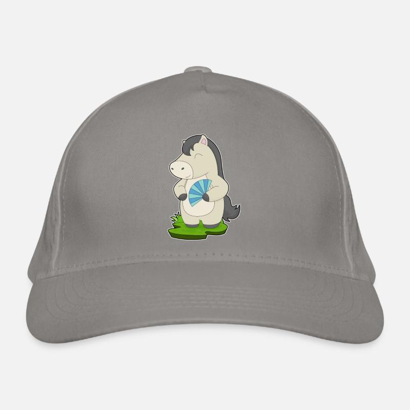 Éventail de main de cheval Casquette classique bio