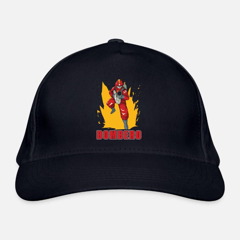 Chief Firefighter Bombero Fire Station Fireman Organic Baseball Cap