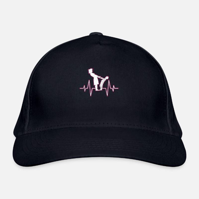 Mutter Kind Herzschlag Bio-Baseballkappe