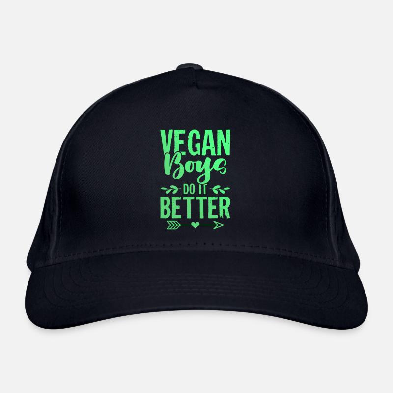 Garçon végétalien Casquette classique bio
