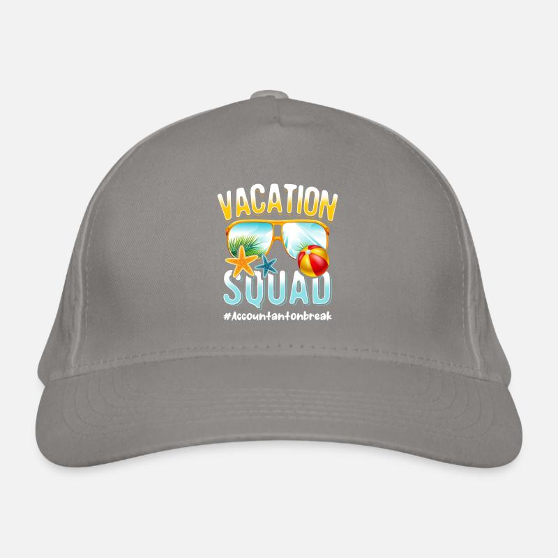 Comptable Vacation Squad #Accountantonbreak Casquette classique bio