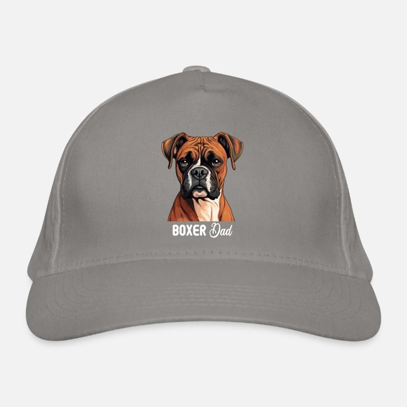Hund Boxer Bio-Baseballkappe