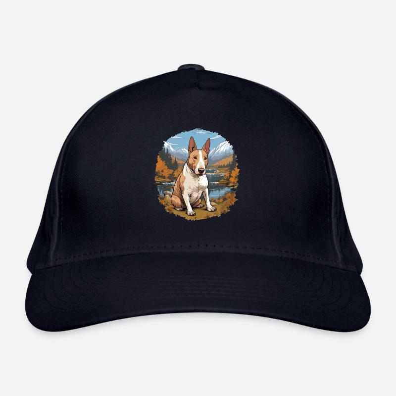 Chien Bull Terrier Casquette classique bio
